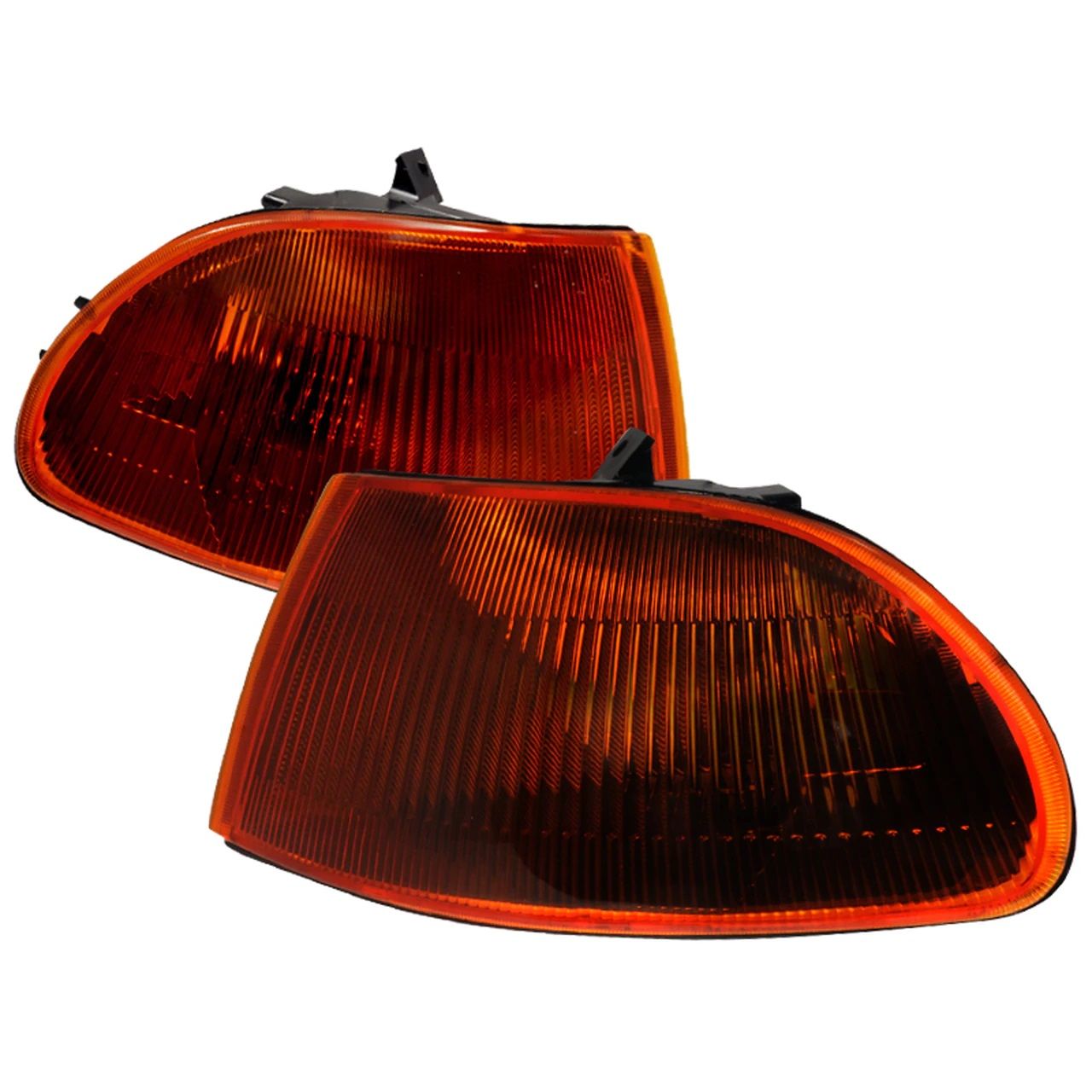 Image of SK-Import Corner Lights Chrome Housing Smoke Glas Honda Civic