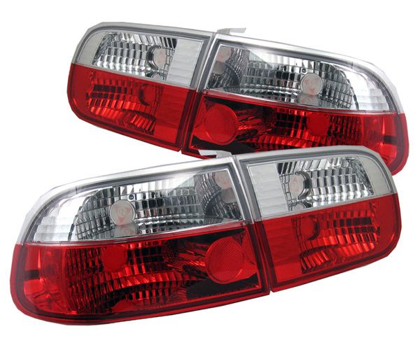 Image of Sonar Achterlicht Rood Glas Honda Civic