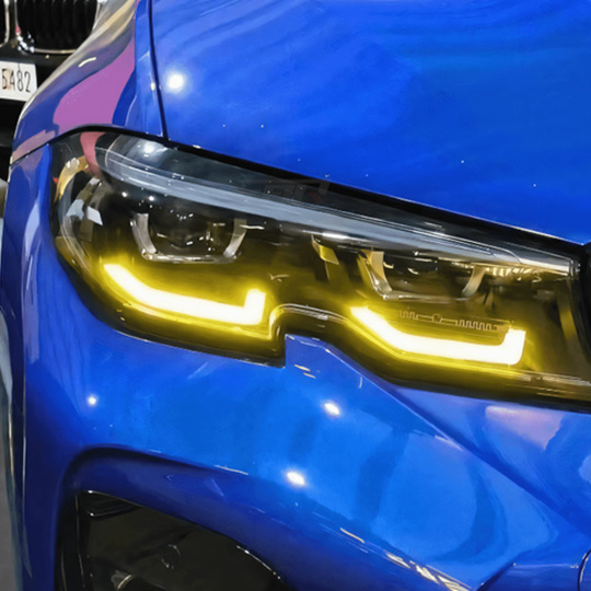 Image of SK-Import Voor Dagrijverlichting LED Geel BMW 3-serie LCI
