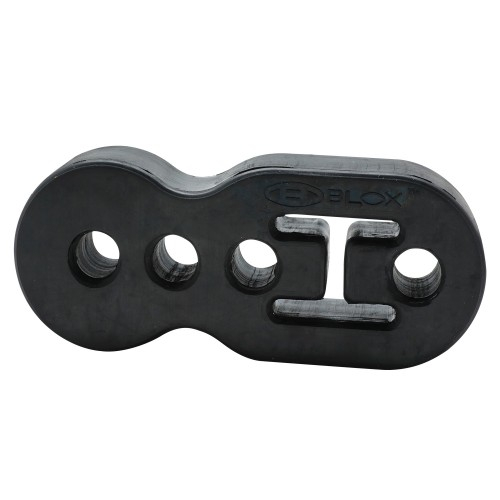 Blox Racing Uitlaat Rubber Zwart 12mm Rubber
