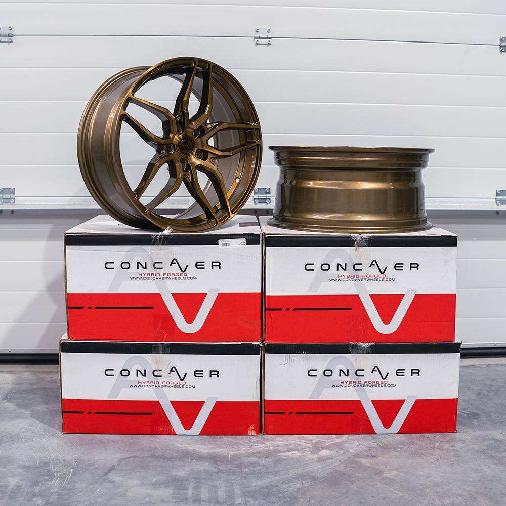 Image of Concaver CVR3 TWEEDE KANS 2x 19x8.5 ET35 / 2x 19x9.5 ET40 5x120 Platinum Bronze
