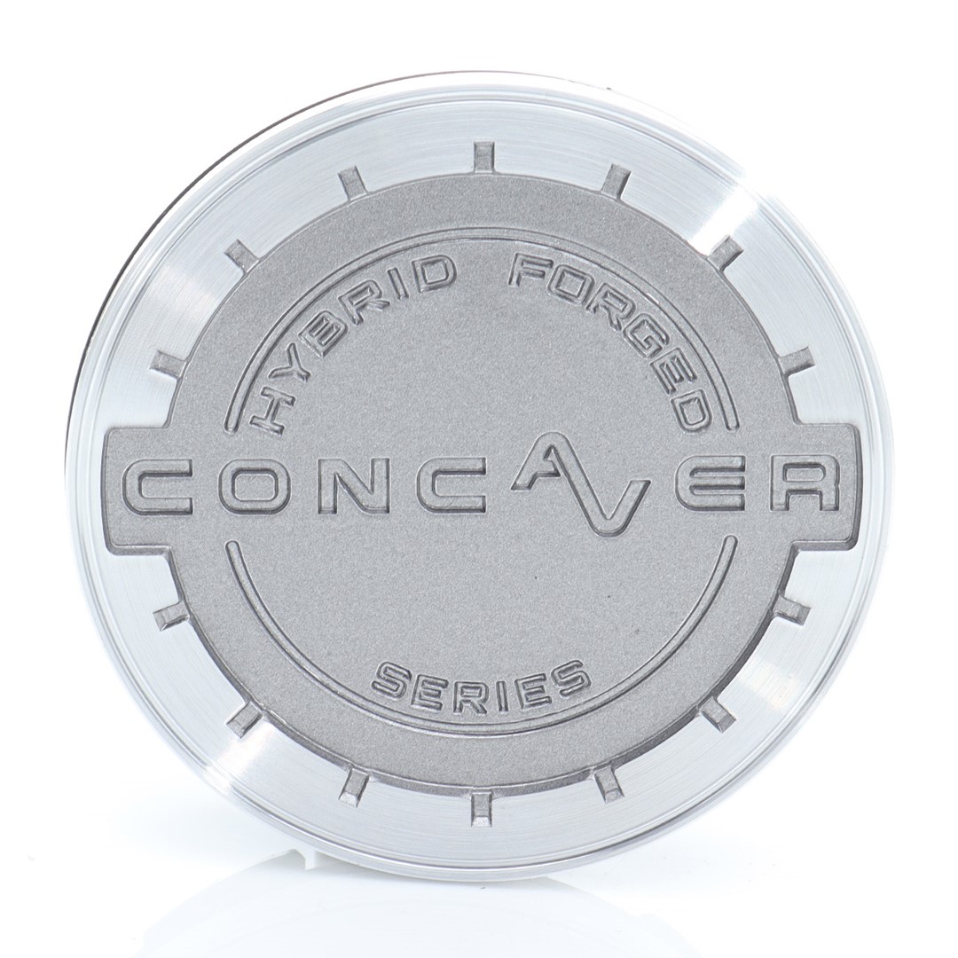 Image of Concaver Naafdop Zilver
