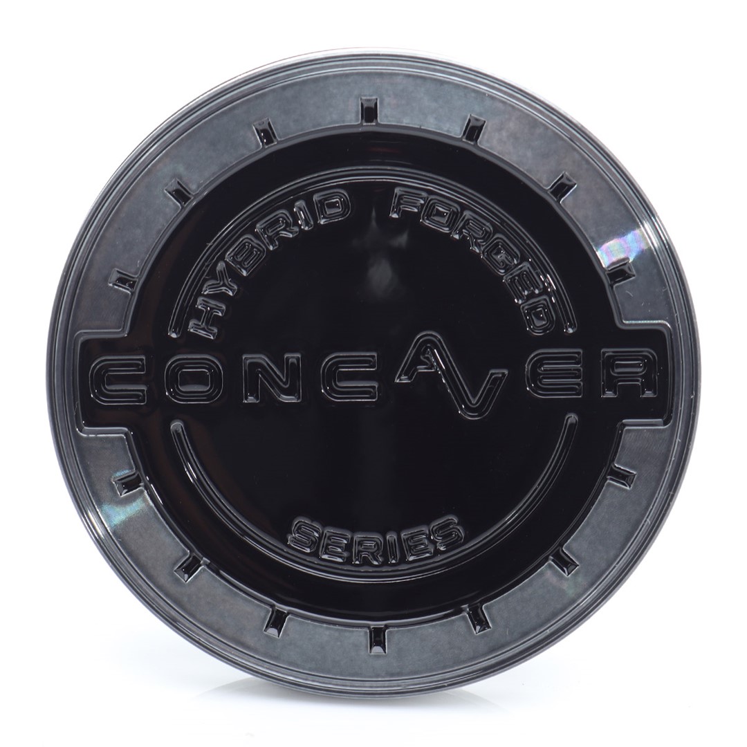Image of Concaver Naafdop Zwart