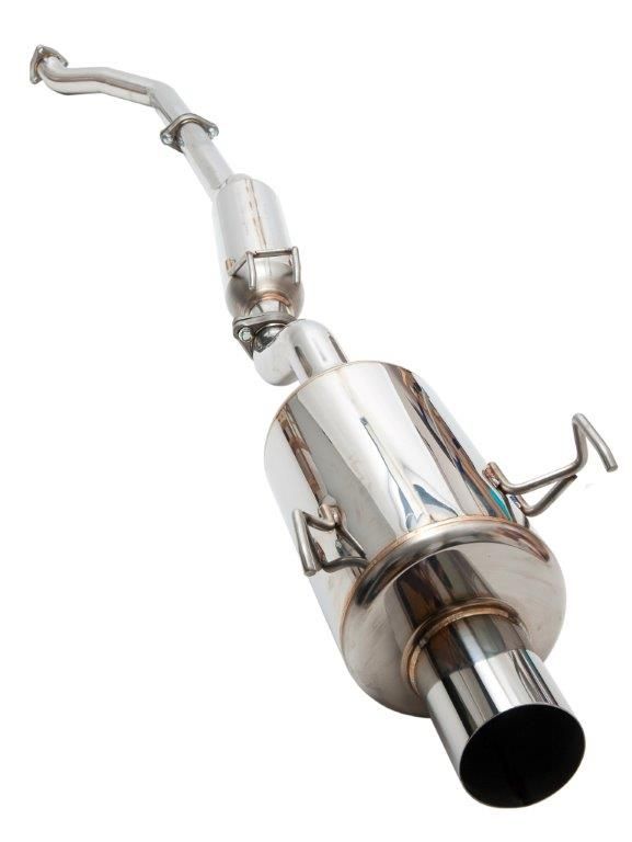 Image of SRS Cat-back Uitlaatsysteem R60 Roestvrij Staal Honda Civic