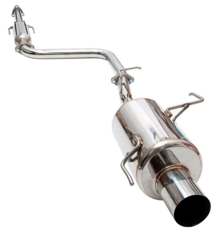 Image of SRS Cat-back Uitlaatsysteem R60 Roestvrij Staal Honda Prelude