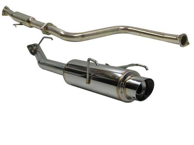 Image of SRS Cat-back Uitlaatsysteem G50 Roestvrij Staal Honda Prelude