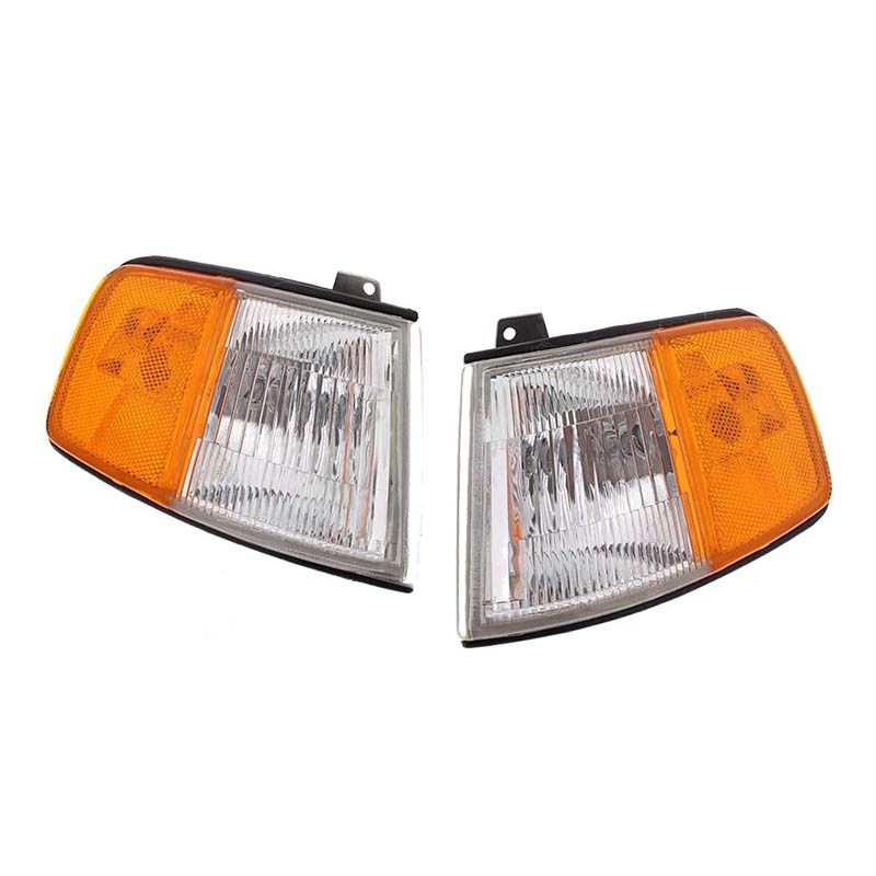 Image of DEPO Corners USDM Style Chrome Housing Oranje Glas Honda CRX Facelift