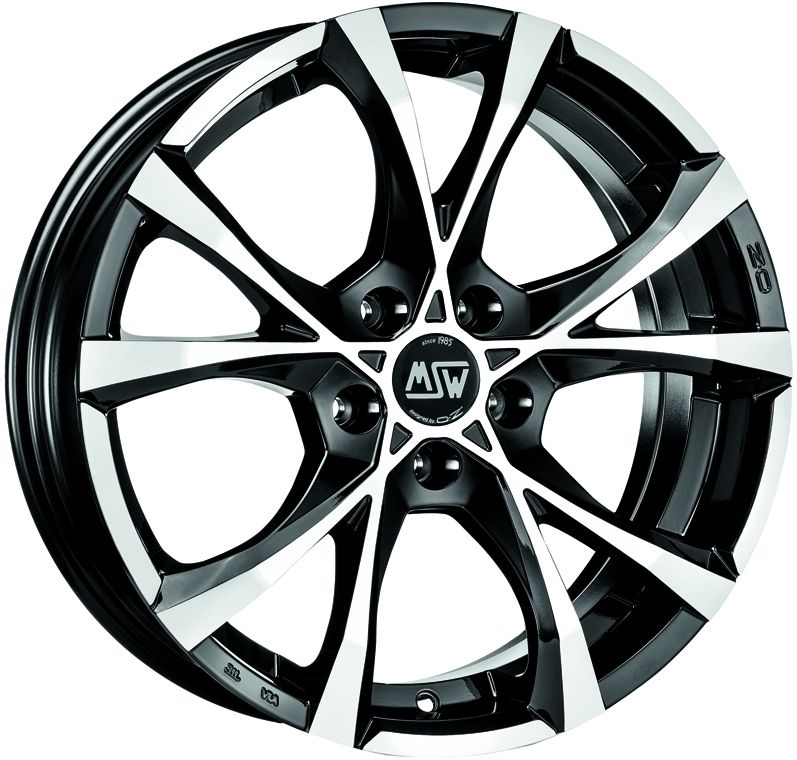 Image of MSW Cross-Over Velgen 18 Inch 8J ET40 5x114.3 Black Machined
