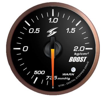 Image of Stri Meter DSD Club Sport Zwart 52mm Boost Druk Meter