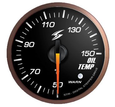 Image of Stri Meter DSD Club Sport Zwart 52mm Olietemperatuur