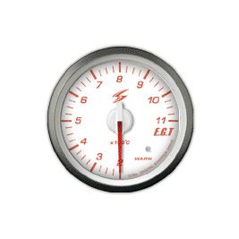 Image of Stri Meter DSD Club Sport Wit 60mm Uitlaat Gas Temperatuur