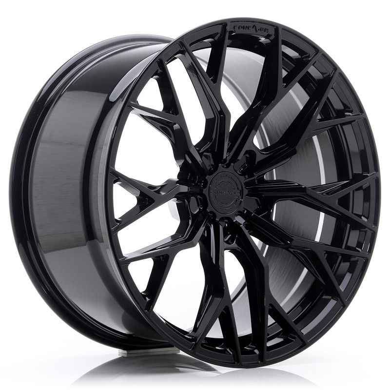 Image of Concaver CVR1 Velgen 19 Inch 9J ET20-40 Custom PCD Diepe Concave Flow Form Platinum Black