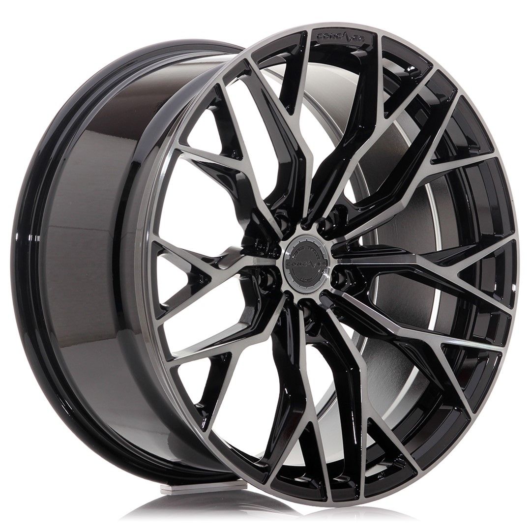 Image of Concaver CVR1 Velgen 20 Inch 9J ET45 5x112 Performance Concave Flow Form Double Tinted Black