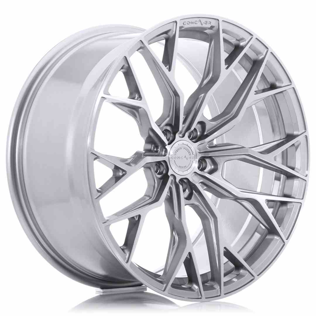 Image of Concaver CVR1 Velgen 21 Inch 9.5J ET35 5x112 Diepe Concave Flow Form Brushed Titanium