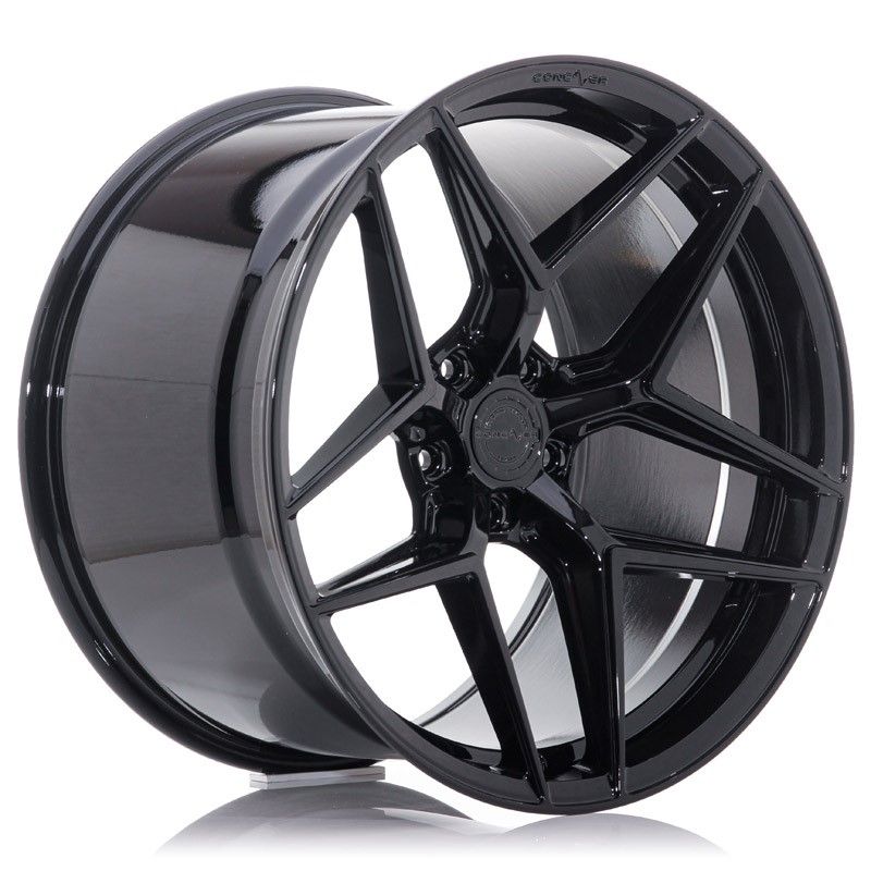 Image of Concaver CVR2 Velgen 19 Inch 10.5J ET15-57 Custom PCD Diepe Concave Flow Form Platinum Black