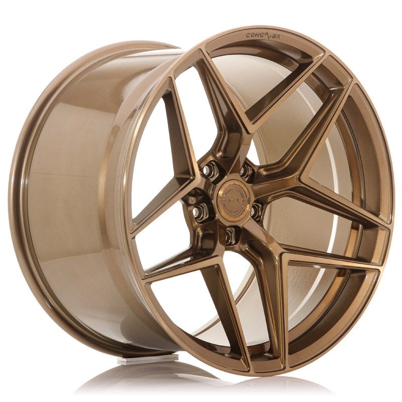 Image of Concaver CVR2 Velgen 19 Inch 8.5J ET45 5x114.3 Performance Concave Flow Form Brushed Bronze