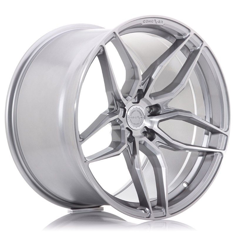 Image of Concaver CVR3 Velgen 19 Inch 10.5J ET15-57 Custom PCD Diepe Concave Flow Form Brushed Titanium