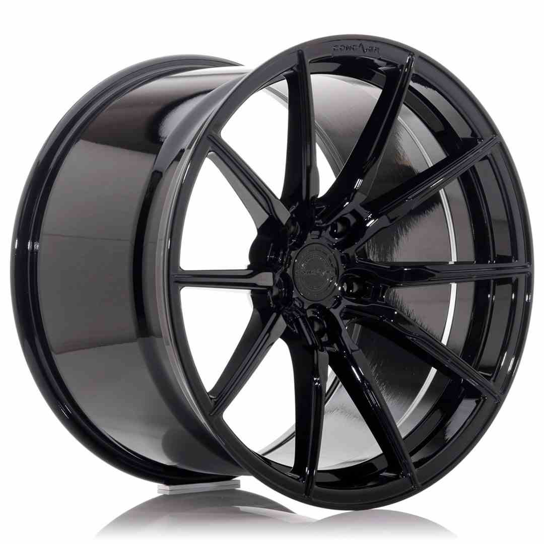 Image of Concaver CVR4 Velgen 19 Inch 10J ET20-51 Custom PCD Diepe Concave Flow Form Platinum Black
