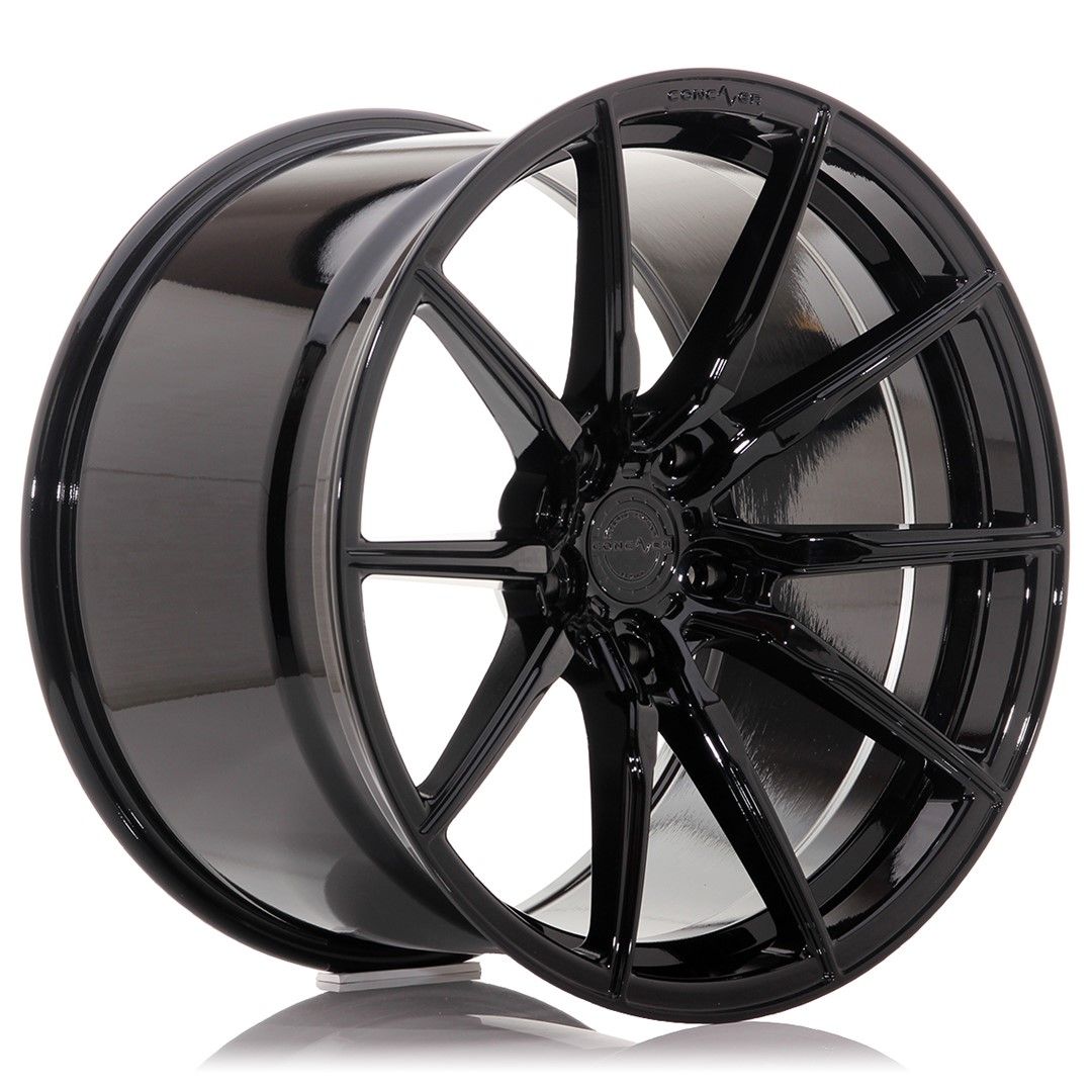 Image of Concaver CVR4 Velgen 19 Inch 8.5J ET35 5x112 Performance Concave Flow Form Platinum Black
