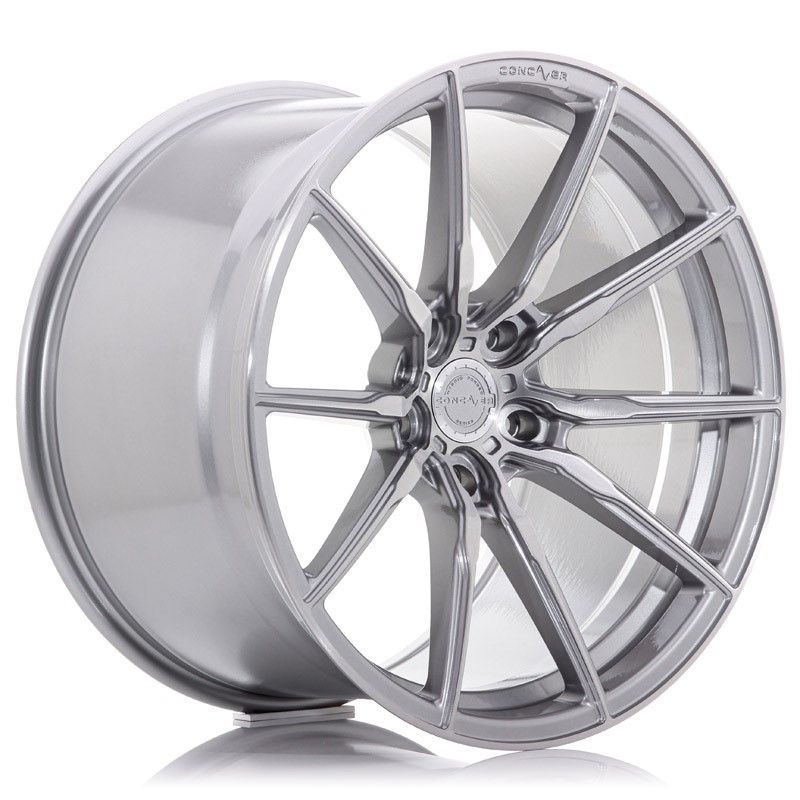 Image of Concaver CVR4 Velgen 19 Inch 9J ET20-40 Custom PCD Diepe Concave Flow Form Brushed Titanium