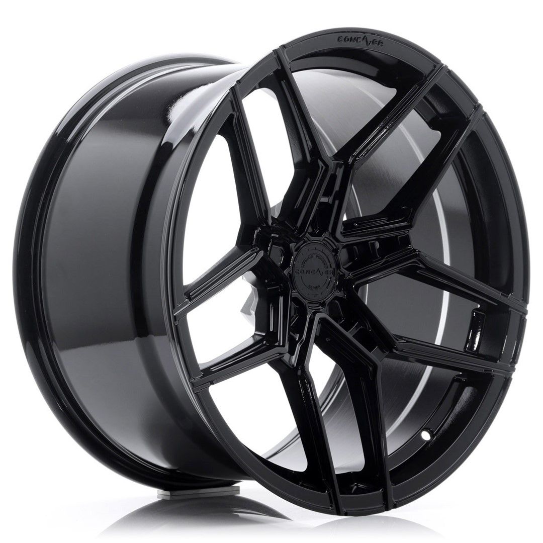 Image of Concaver CVR5 Velgen 20 Inch 9J ET20-35 Custom PCD Mid Concave Flow Form Platinum Black