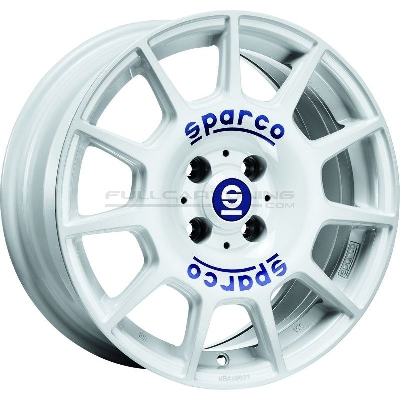Sparco Terra Velgen 16 Inch 7J ET35 5x112 White | Fullcartuning.nl