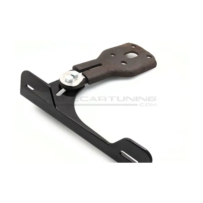 Jass Performance Kentekenplaat Verplaatsing Kit Zwart Aluminium