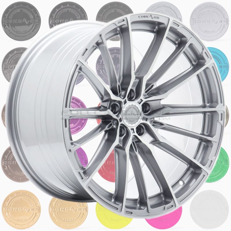 Image of Concaver CVR7 Velgen 22 Inch 10.5J ET10-46 Custom PCD Diepe Concave Flow Form Custom Finish