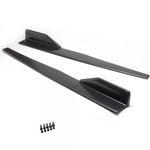 SK-Import Side Skirts Zwart Polypropyleen