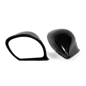 SK-Import Zijspiegels Group N Style Handmatig Verstelbaar Zwart ABS Plastic