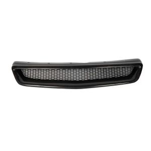 CarbonWorks Grill Type R Style Carbon Honda Civic Facelift 1999-2001