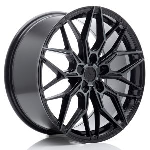 JR-Wheels JR46 Velgen 19 Inch 8.5J ET20-45 Custom PCD Flow Form Black Machined Tinted Face