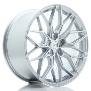 JR-Wheels JR46 Velgen 19 Inch 9.5J ET20-45 Custom PCD Flow Form Silver Machined Face