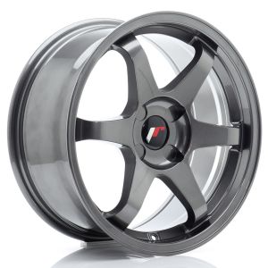 JR-Wheels JR3 Velgen 17 Inch 9J ET20-35 Custom PCD Gun Metal