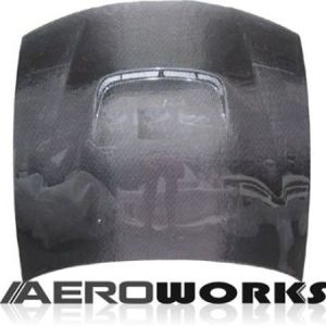 AeroworkS Motorkap JS Style Carbon Nissan Skyline