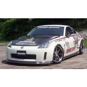 Chargespeed Voor Bumper Lip Bottom Line Polyester Nissan 350Z Pre Facelift