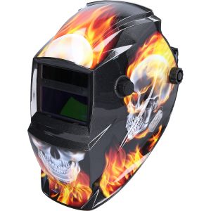 KS tools Automatisch Lasmasker Flame Design Zwart