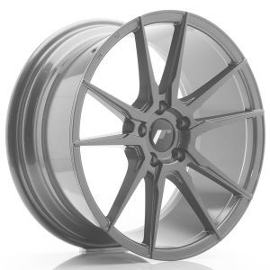 JR-Wheels JR21 Velgen 20 Inch 10J ET40 5x120 Flow Form Silver Machined Face