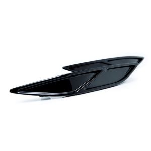 Acexxon Achter Sleuf Reflector Diagonal Slat Style Glanzend Zwart Kunststof Volkswagen Golf