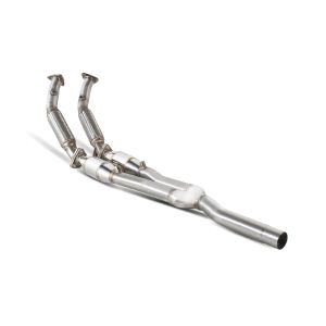 Scorpion Exhausts Sport Katalysator Twin High Flow 63.5mm Roestvrij Staal Volkswagen Golf