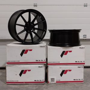 JR-Wheels SL02 TWEEDE KANS Velgen 19 Inch 9.5J ET45 5x120 Flow Form Flat Black