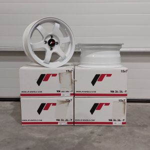 JR-Wheels JR3 TWEEDE KANS Velgen 15 Inch 7J ET25 4x100 White