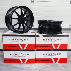 Concaver CVR4 Velgen 20 Inch 8.5J ET25 5x112 Platinum Black