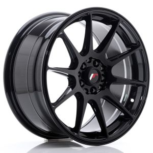 JR-Wheels JR11 Velgen 17 Inch 8.25J ET25 4x100,4x108 Gloss Black
