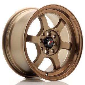 JR-Wheels JR12 Velgen 15 Inch 7.5J ET26 4x100,4x114.3 Dark Anodized Bronze