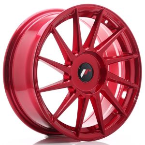 JR-Wheels JR22 Velgen 17 Inch 7J ET35-40 Custom PCD Platinum Red