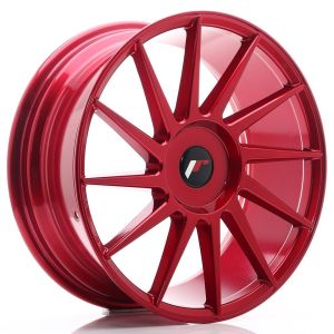 JR-Wheels JR22 Velgen 18 Inch 7.5J ET35-42 Custom PCD Platinum Red