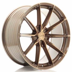 JR-Wheels JR37 Velgen 21 Inch 11.5J ET17-60 Custom PCD Flow Form Platinum Bronze