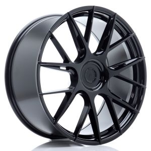 JR-Wheels JR42 Velgen 22 Inch 9.5J ET20-48 Custom PCD Flow Form Gloss Black