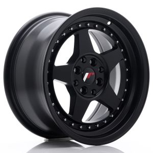 JR-Wheels JR6 Velgen 16 Inch 8J ET30 4x100,4x114.3 Flat Black